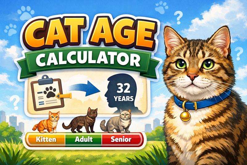 🐱 با استفاده از ماشین حساب سن گربه، سن واقعی گربه خود را کشف کنید