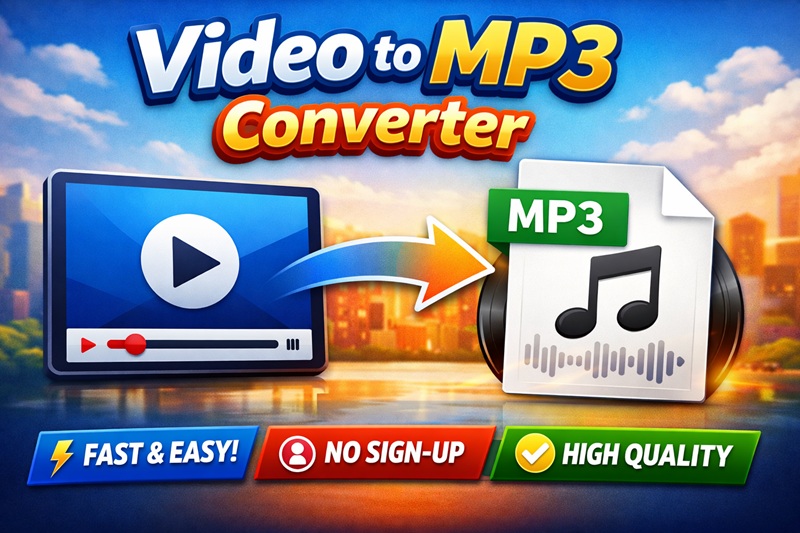 تبدیل ویدئو به MP3 در ثانیه‌ها – یک ابزار ساده که فقط کار می‌کند