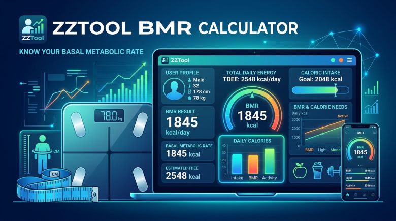Kalkulačka bazální metabolické rychlosti (BMR): Uživatelská příručka a vědecká analýza