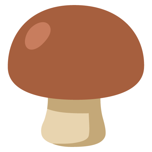 brun svamp