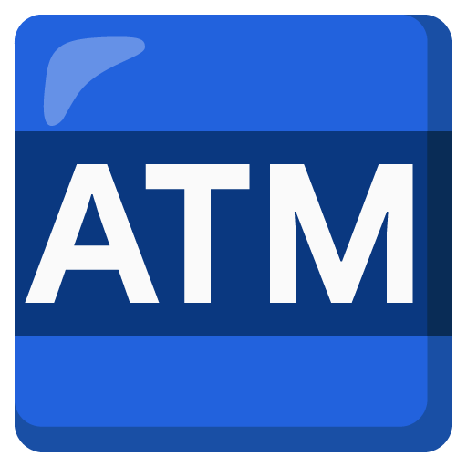 simbolo dello sportello bancomat