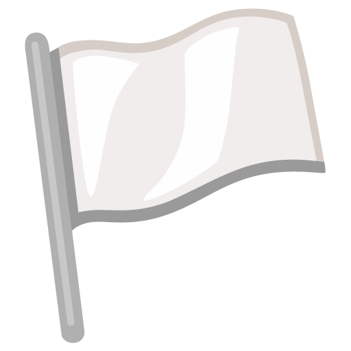 weiße Flagge
