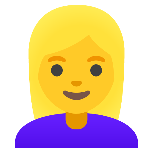 blond kvinde
