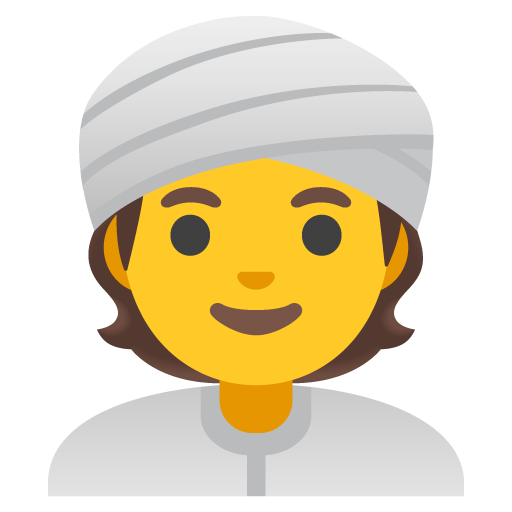 Person mit Turban