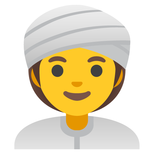kvinde med turban