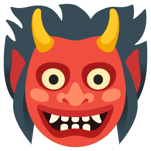 ogre emoji artwork