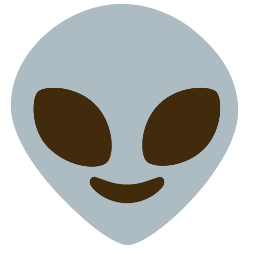 alien emoji artwork