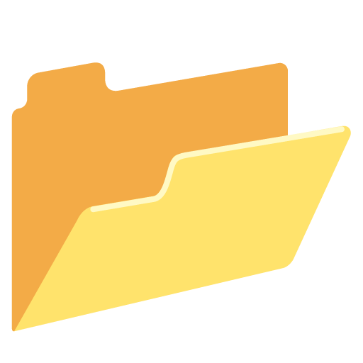 open file folder