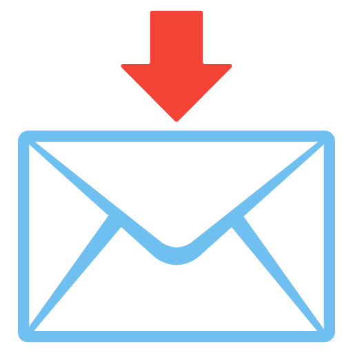 envelope with arrow