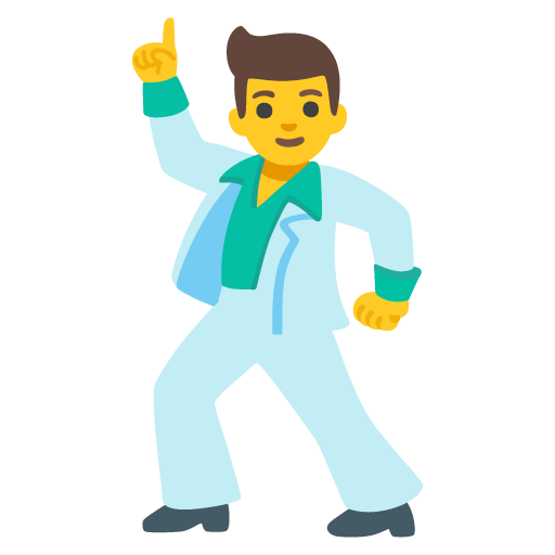 man dancing