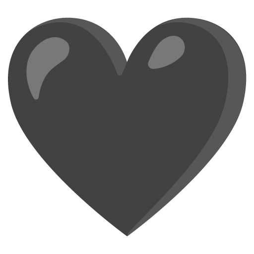 schwarzes Herz