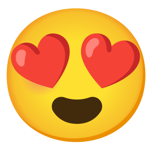 smiling face with heart-eyes
