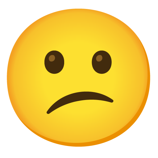 confused face emoji artwork
