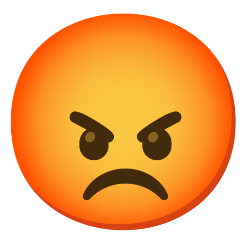enraged face emoji artwork