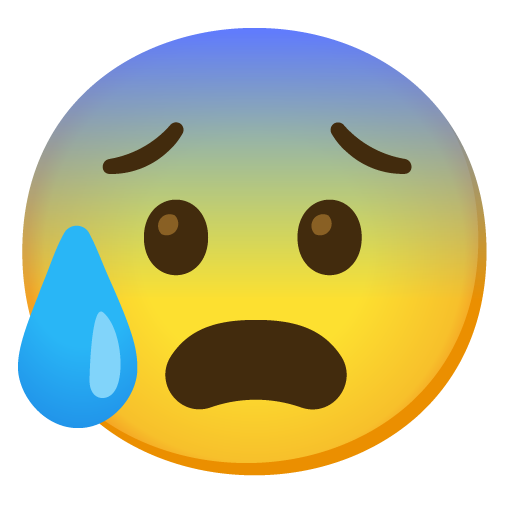 muka gementar dan berpeluh sejuk