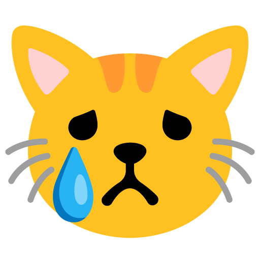 crying cat