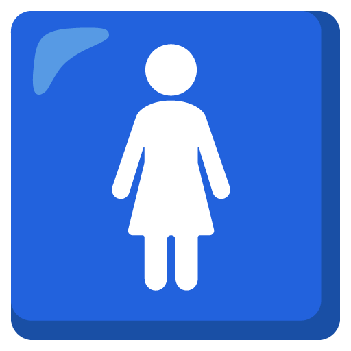 simbolo del bagno delle donne