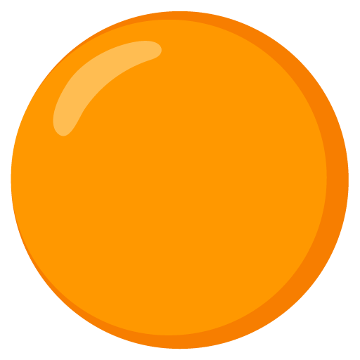 orange cirkel