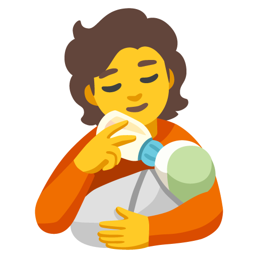 orang menyusui bayi