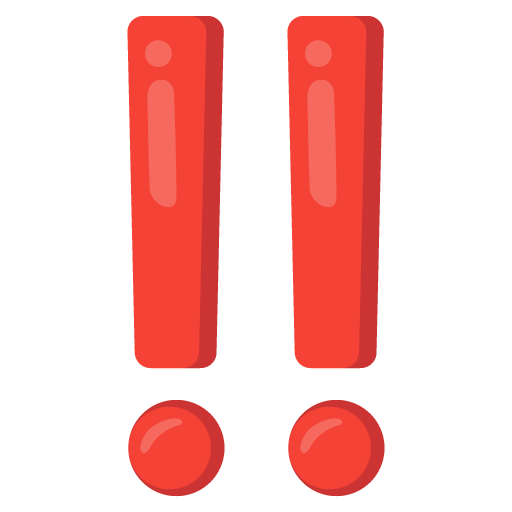 double exclamation mark