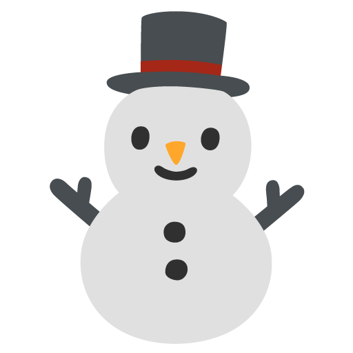 pupazzo di neve senza neve