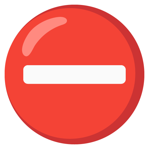 no entry