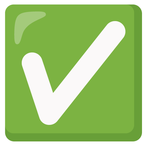 check mark button