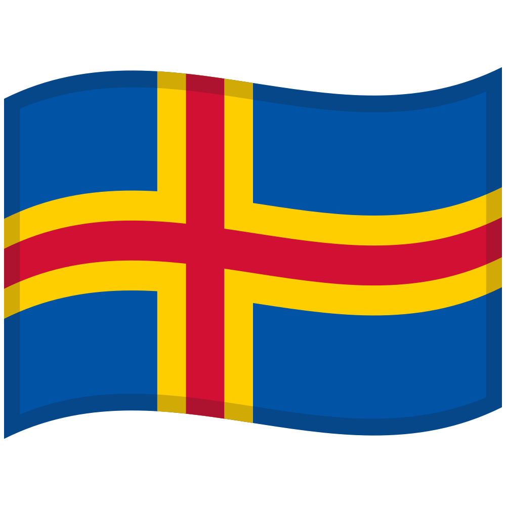 zászló: Åland-szigetek