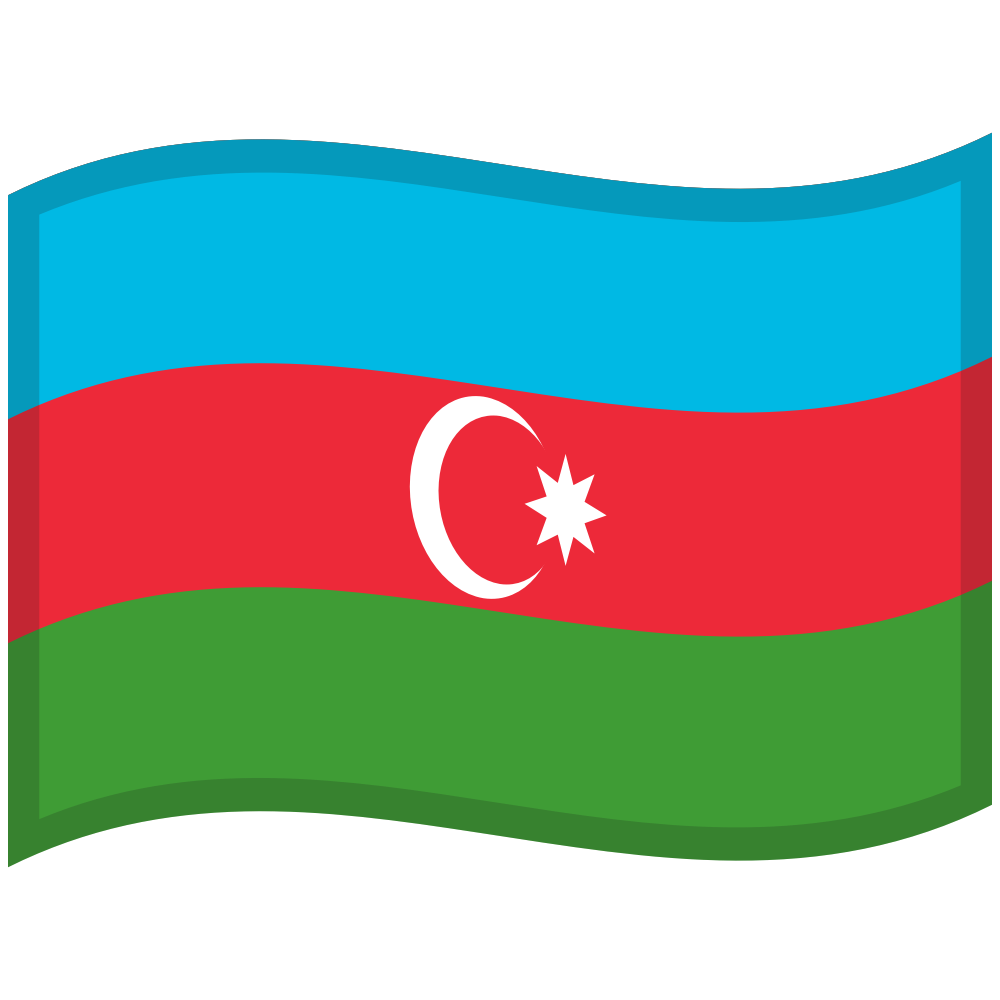 zászló: Azerbajdzsán