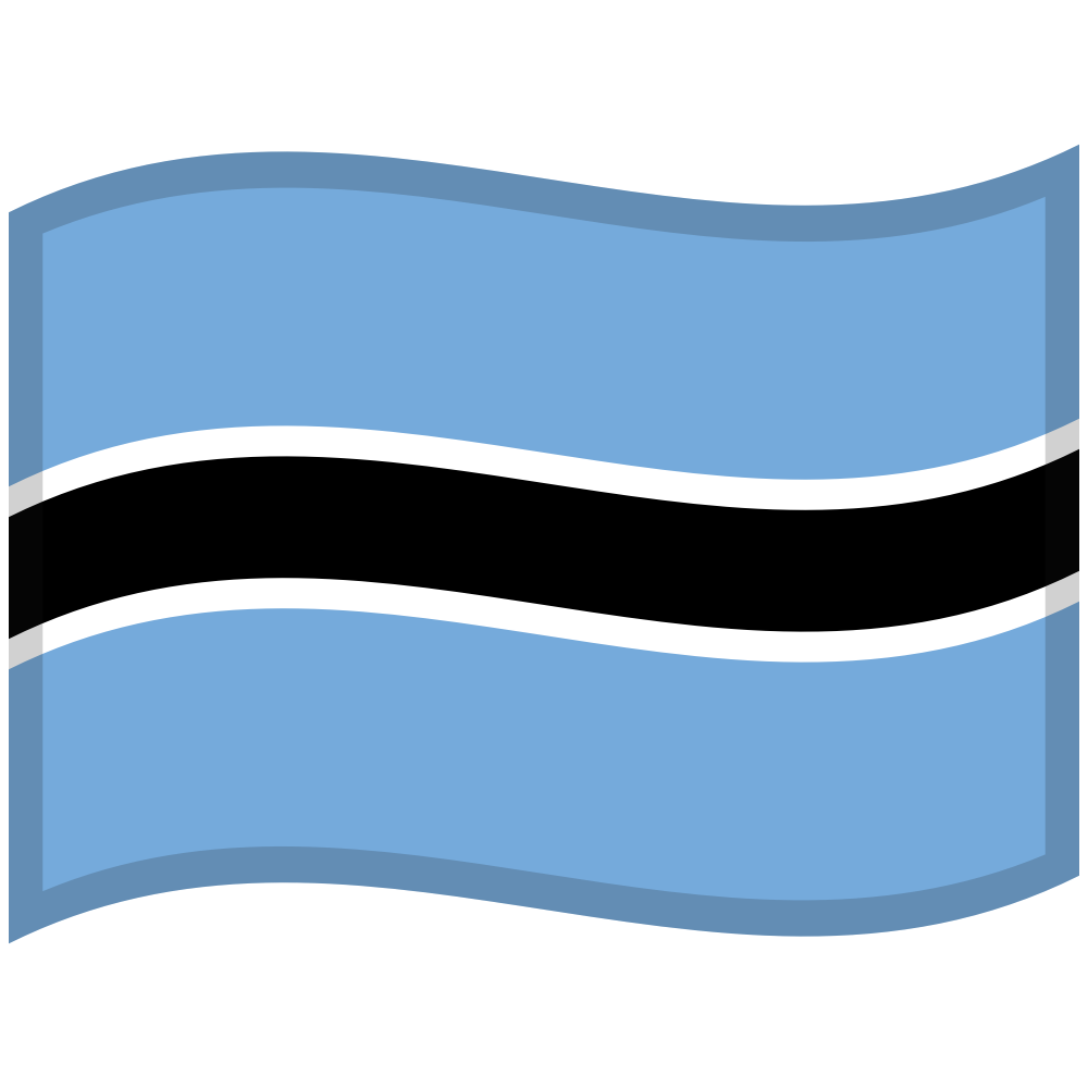 zászló: Botswana