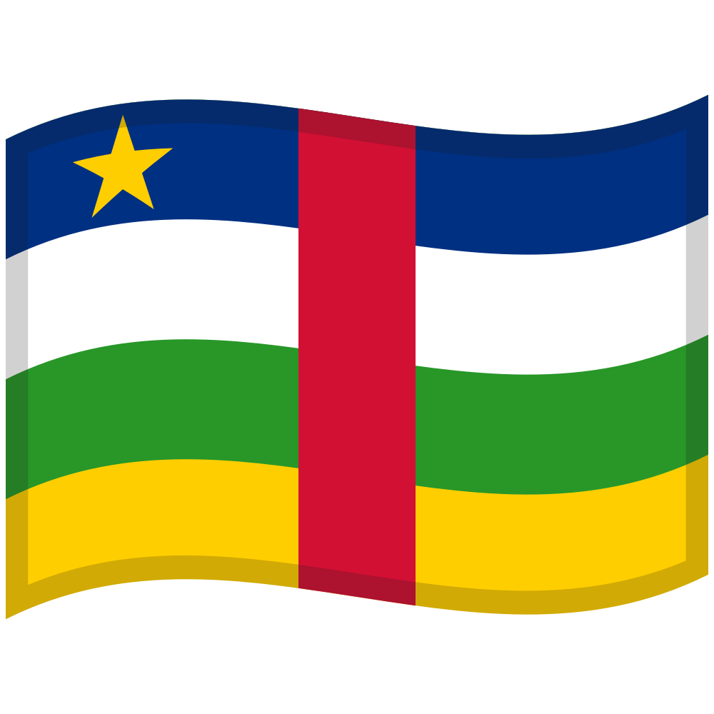 zászló: Közép-afrikai Köztársaság