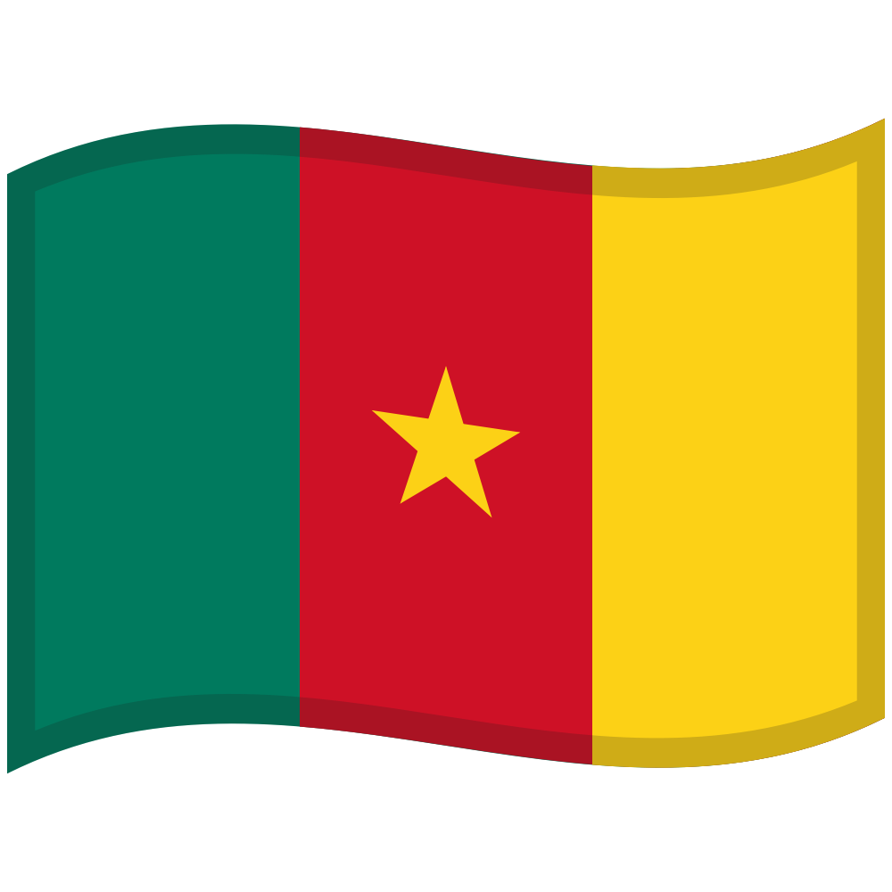 zászló: Kamerun