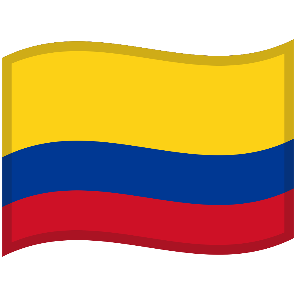 zászló: Kolumbia
