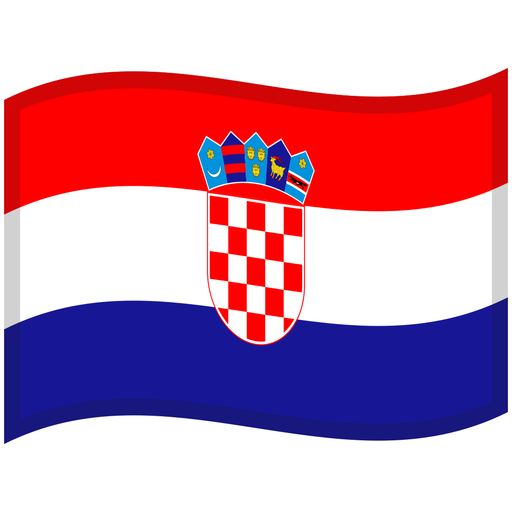 zászló: Horvátország