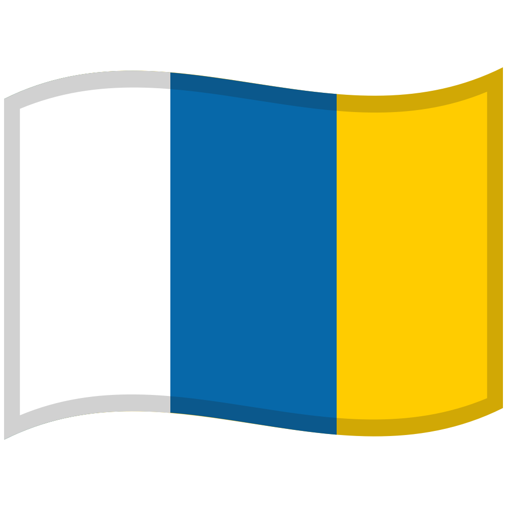 zászló: Kanári-szigetek