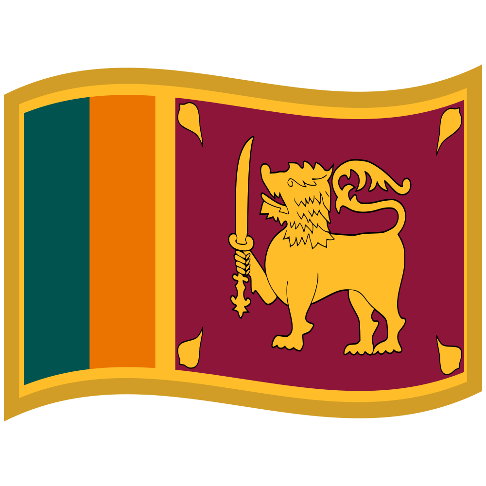 zászló: Srí Lanka