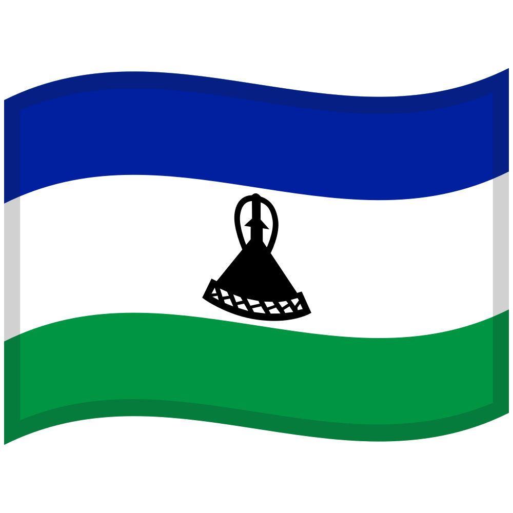 zászló: Lesotho