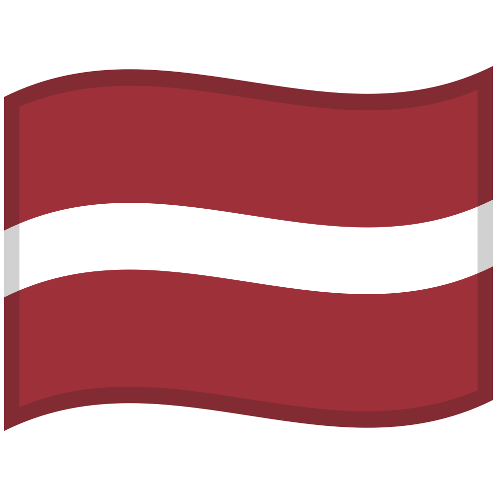 zászló: Lettország