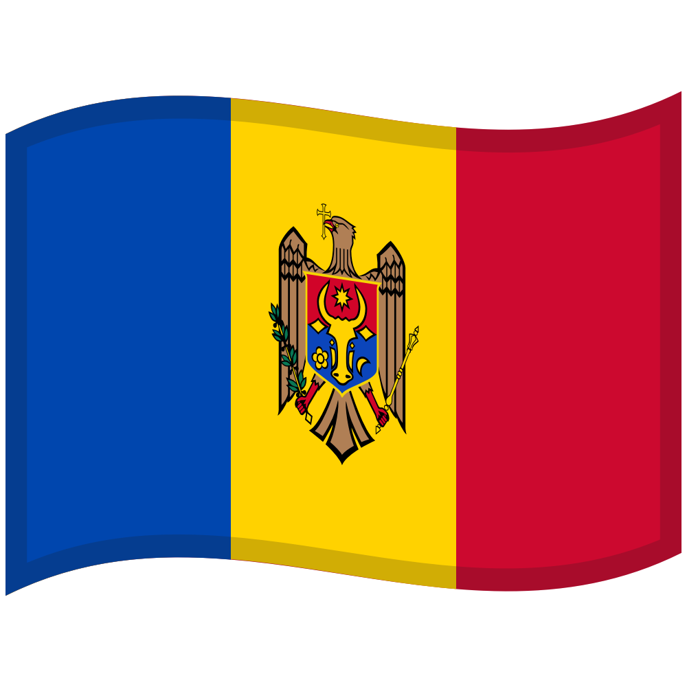 zászló: Moldova