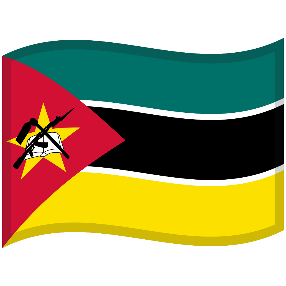 zászló: Mozambik
