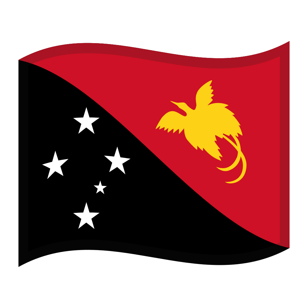 zászló: Pápua Új-Guinea