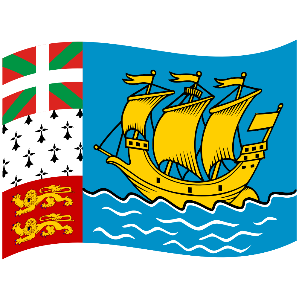 zászló: Saint-Pierre és Miquelon