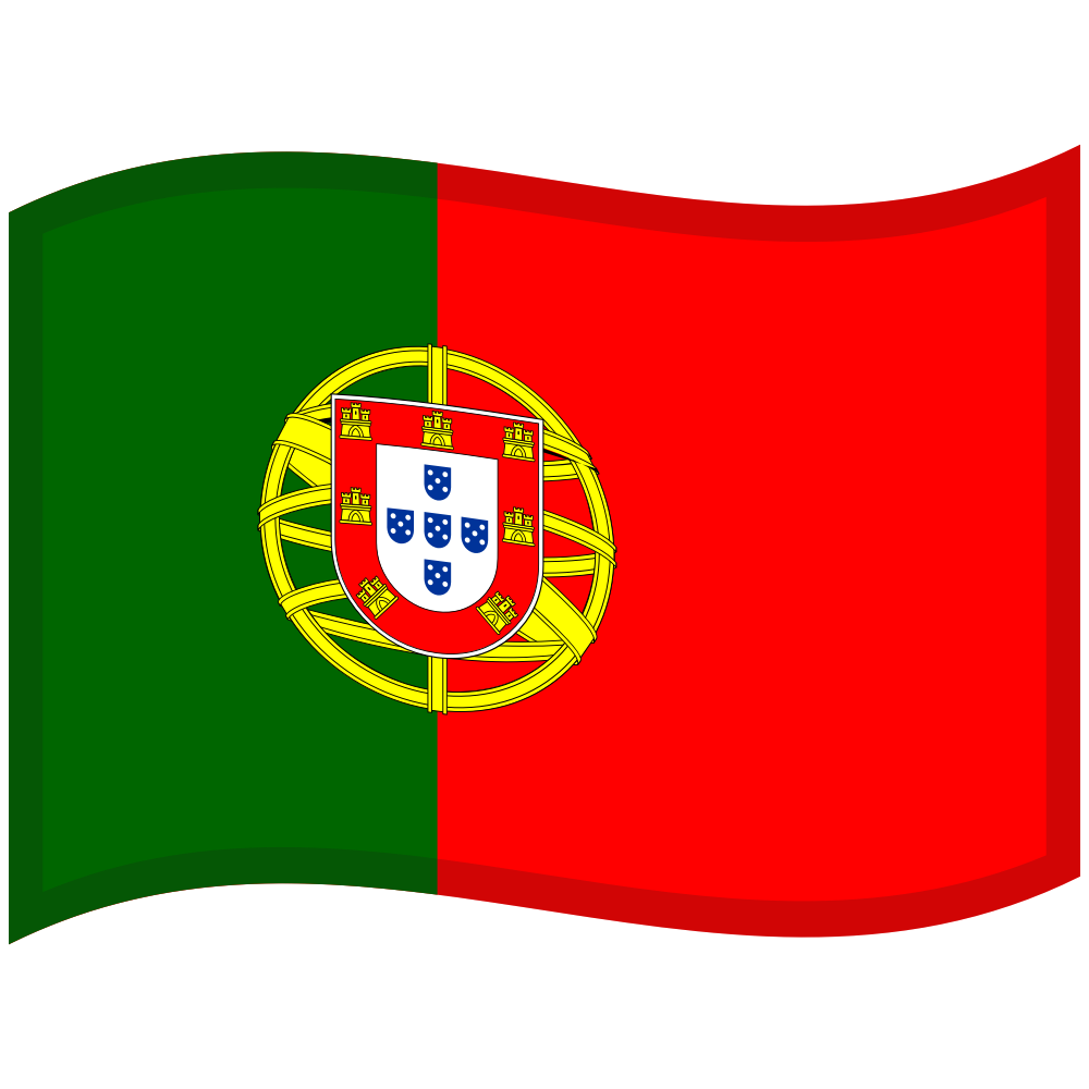 zászló: Portugália
