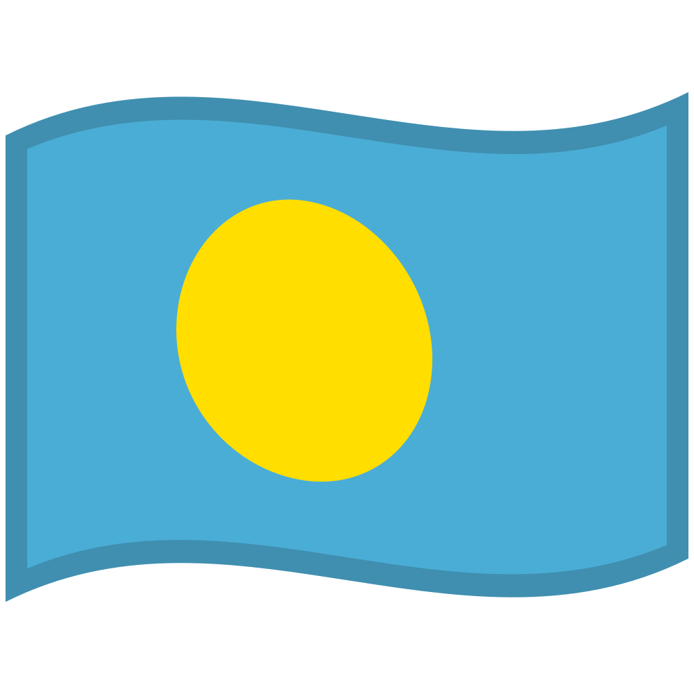 zászló: Palau