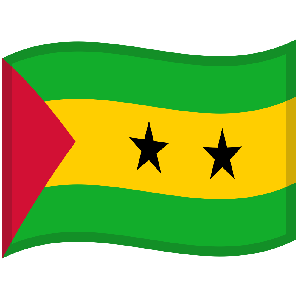 zászló: São Tomé és Príncipe