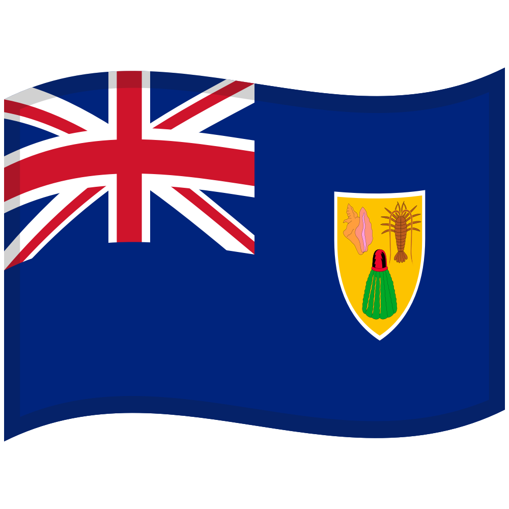 zászló: Turks- és Caicos-szigetek