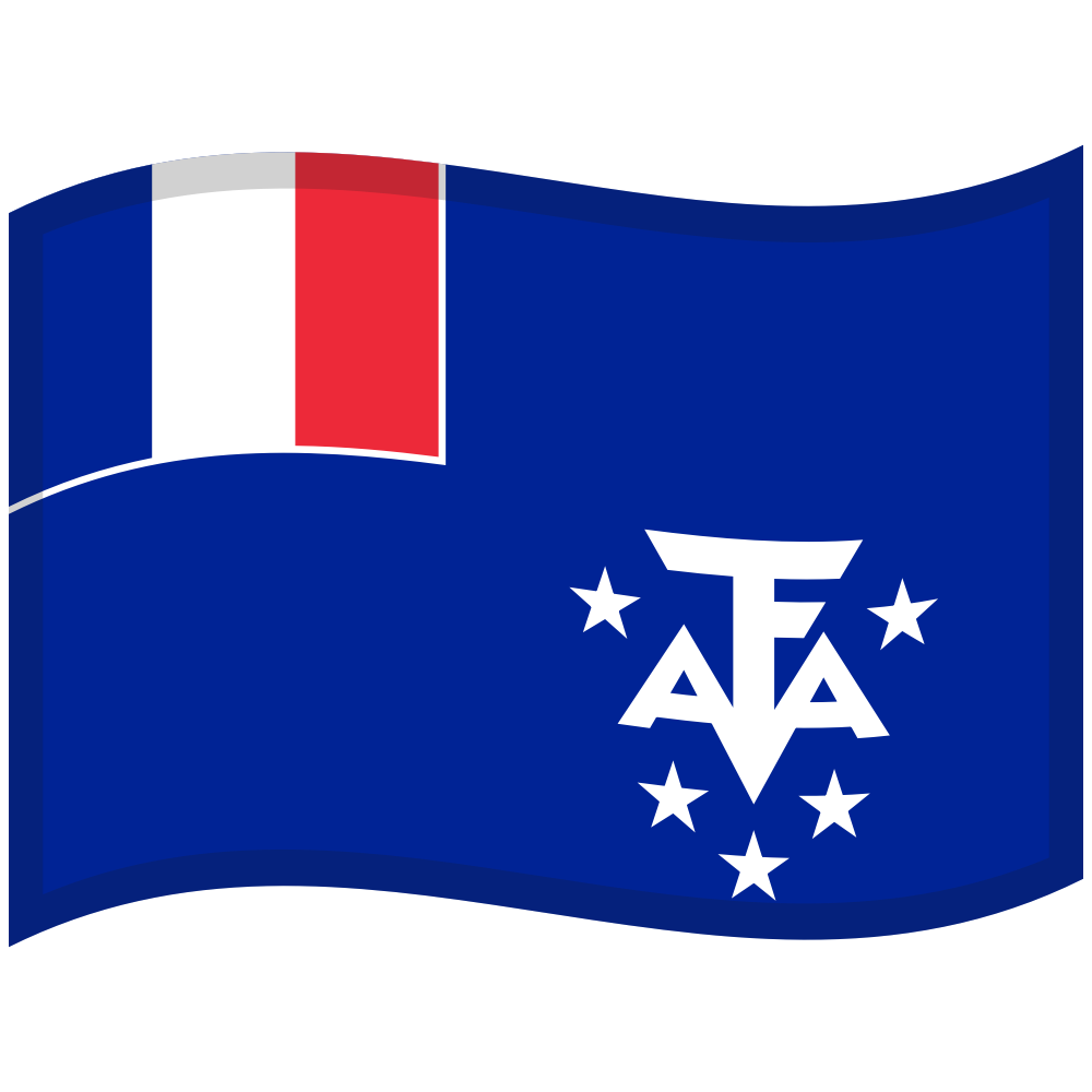 zászló: Francia Déli Területek
