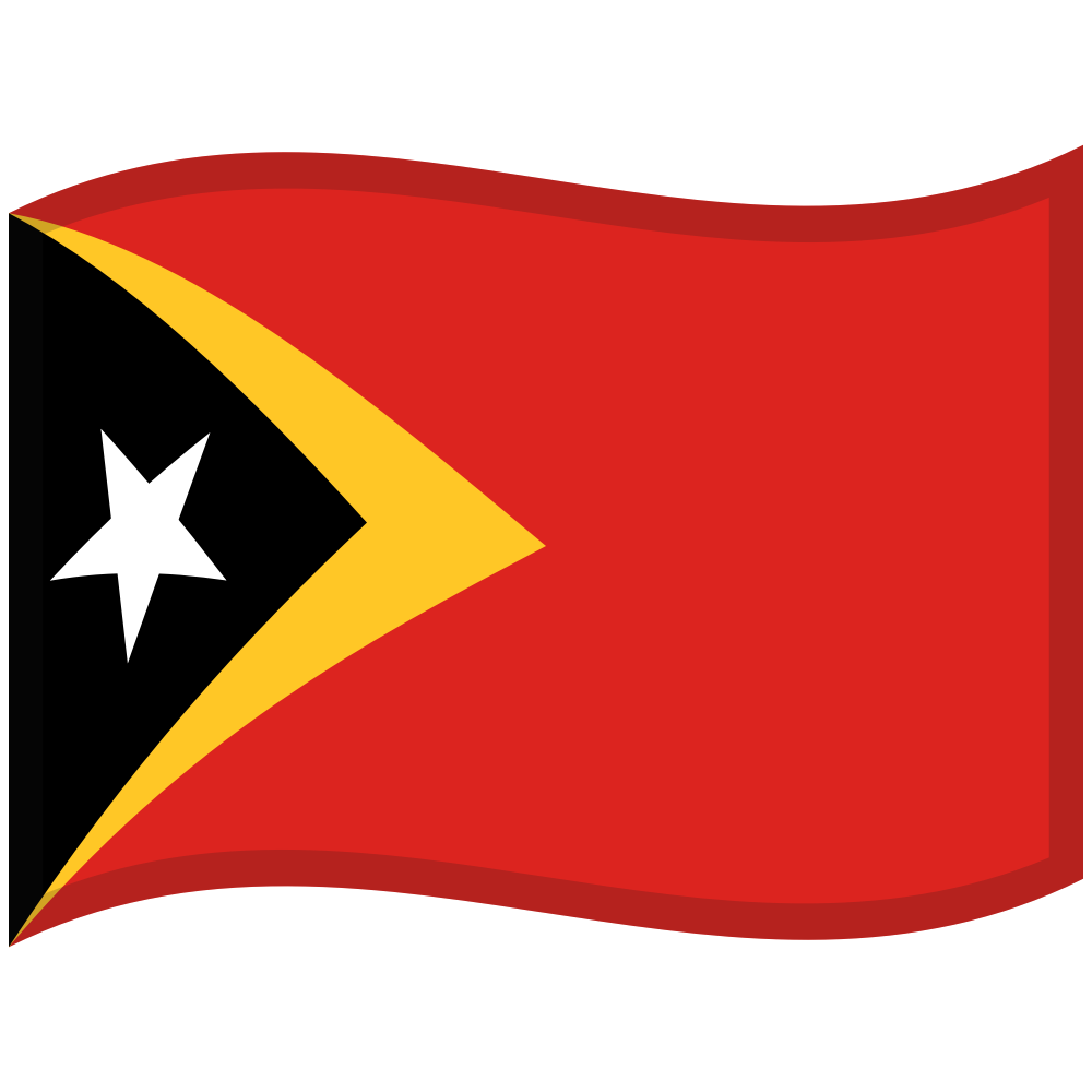 zászló: Kelet-Timor