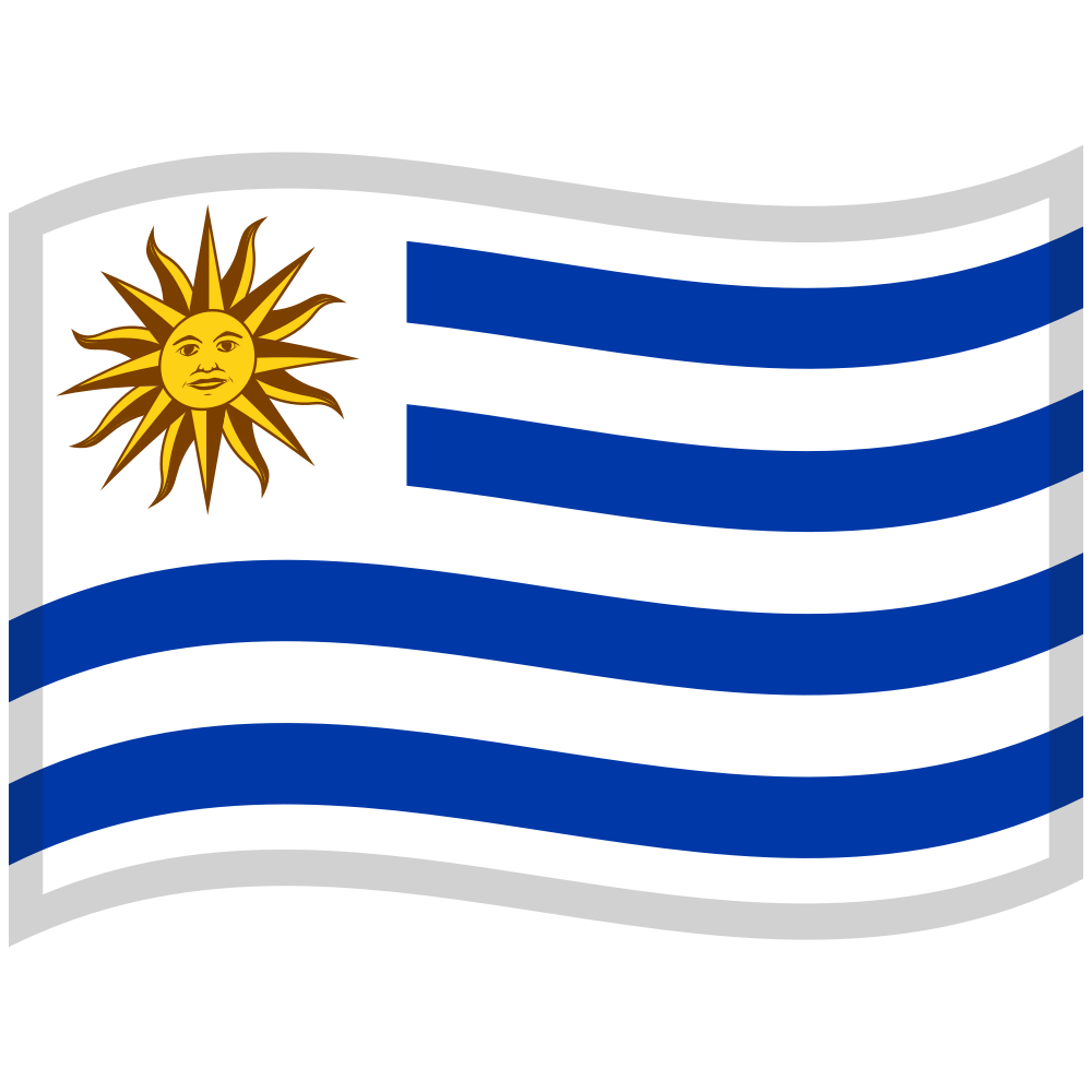 zászló: Uruguay