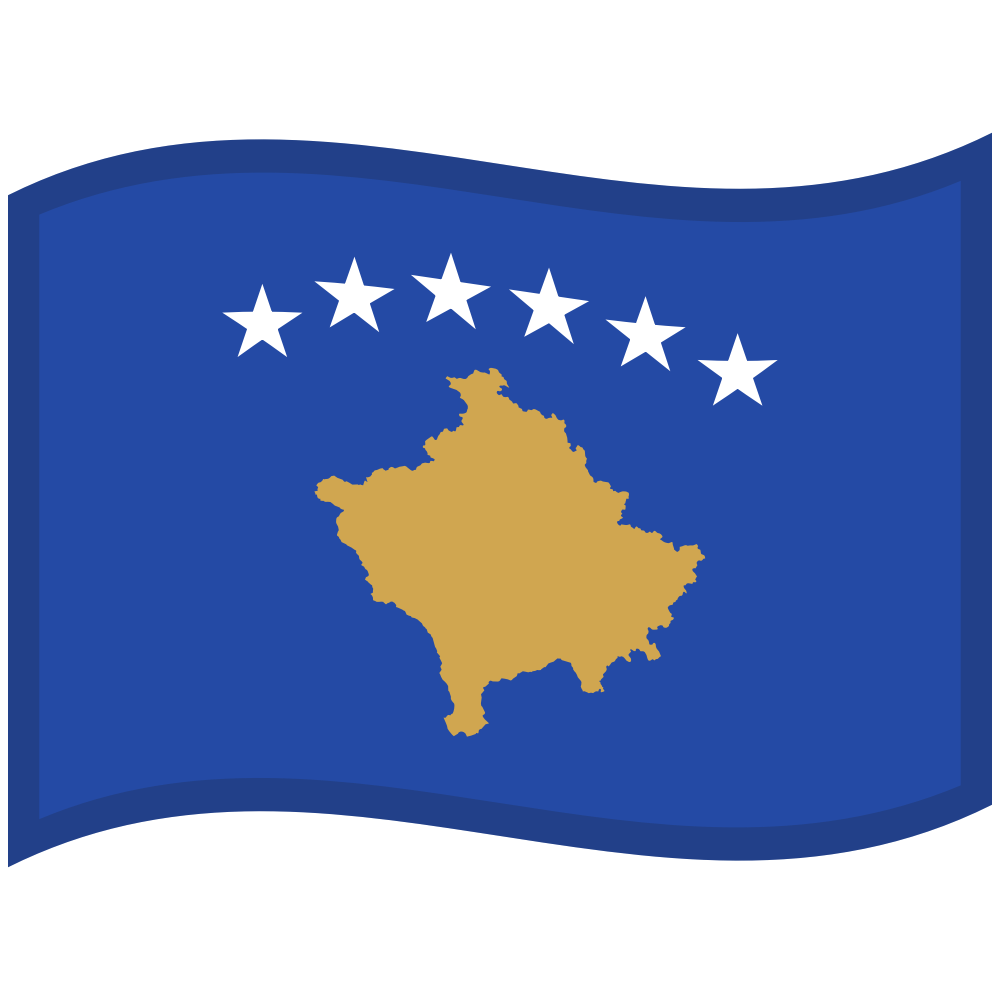 zászló: Koszovó